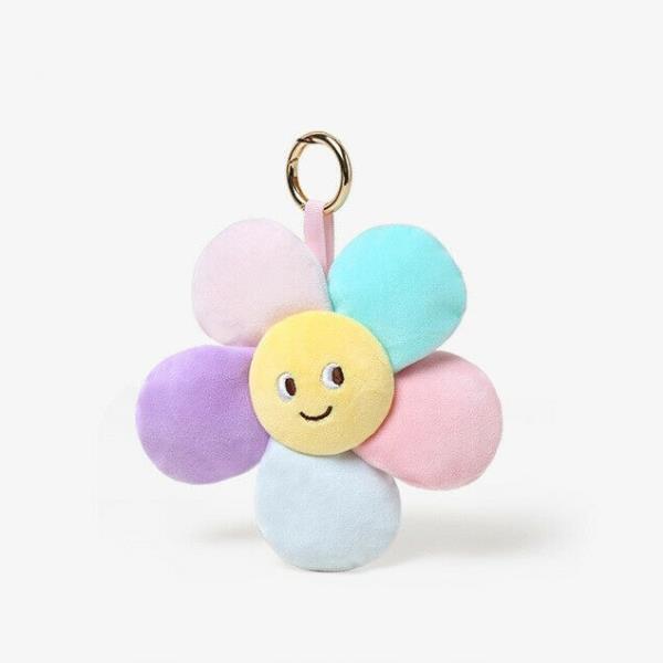 Daisy Flower Keyring Coin Purse