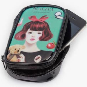 Cartoon Leather Square Makeup Cosmetic Bag