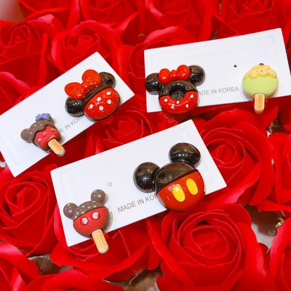 Mickey Head Ice Cream Studs