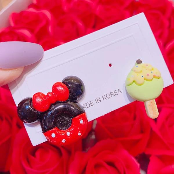 Mickey Head Ice Cream Studs