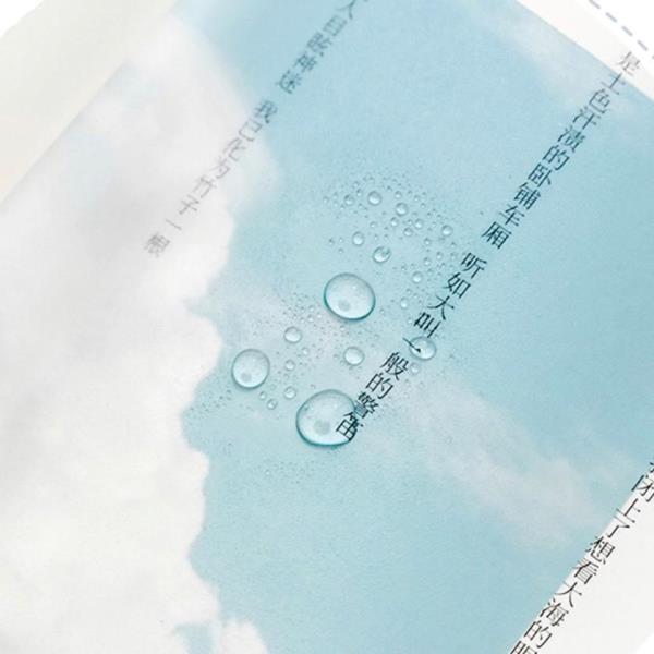 6 Pcs Transparent Sky Bookmarks