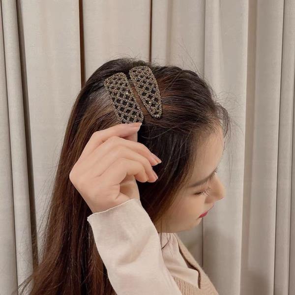 Shining Geometric Hair Pin