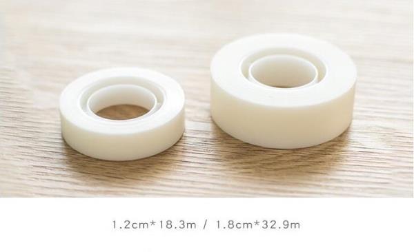 2 Rolls Deli Transparent Mark Tape