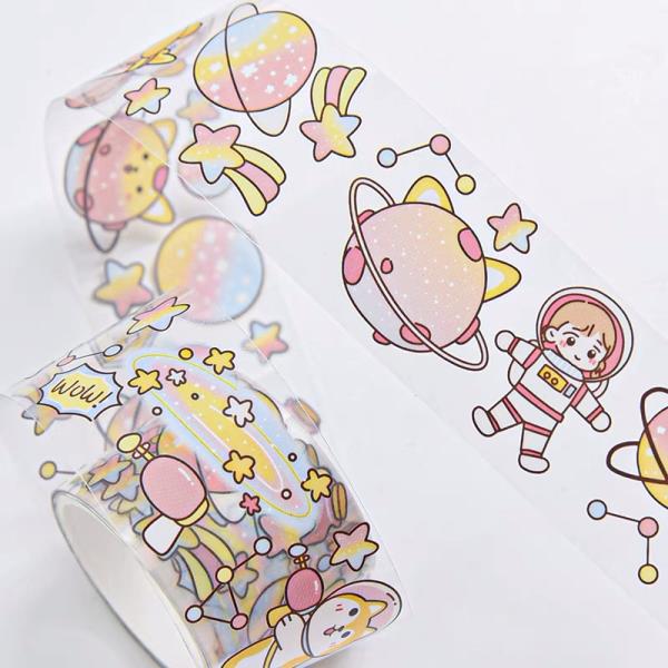 Cartoon Scrapbook Decorating Stickers Box