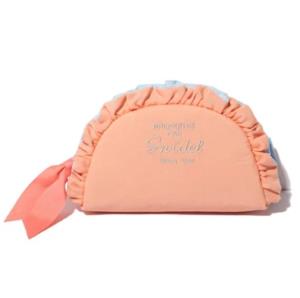 2 Pcs Leather Embroidery Makeup Bags Set