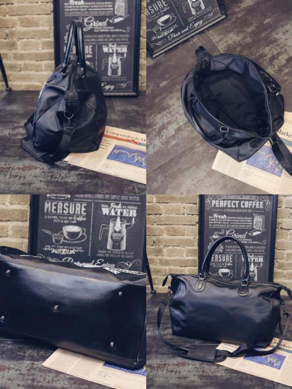 Black Badge Waterproof Unisex Gym Bag