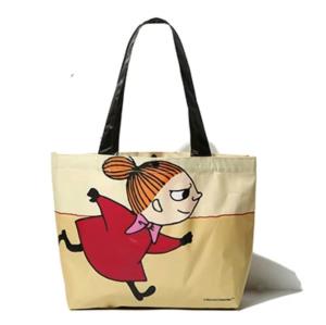 Cartoon Girl Waterproof Large Tote