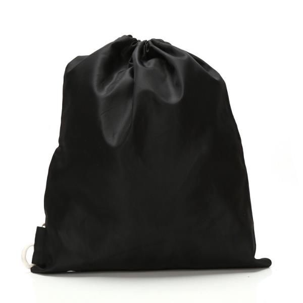 Black Rat Drawstring Library Bag