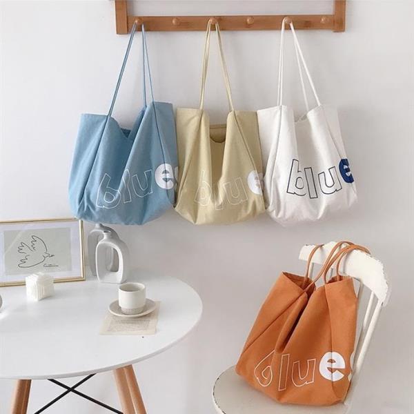 Jumbo Canvas Alphabet Tote