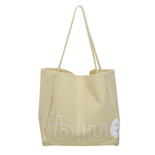 Jumbo Canvas Alphabet Tote