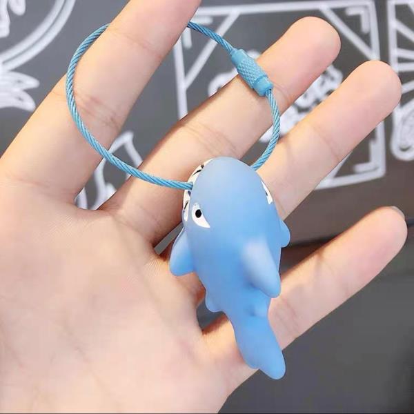 Cartoon Resin Animal Keyring