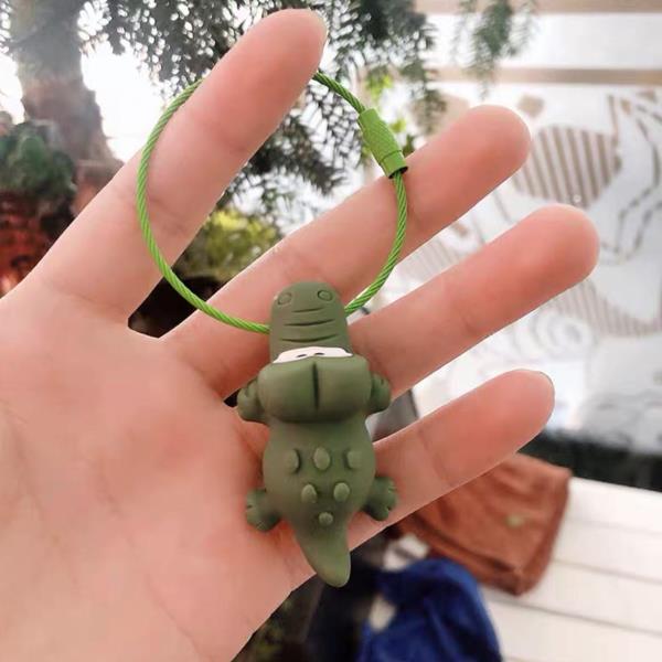 Cartoon Resin Animal Keyring