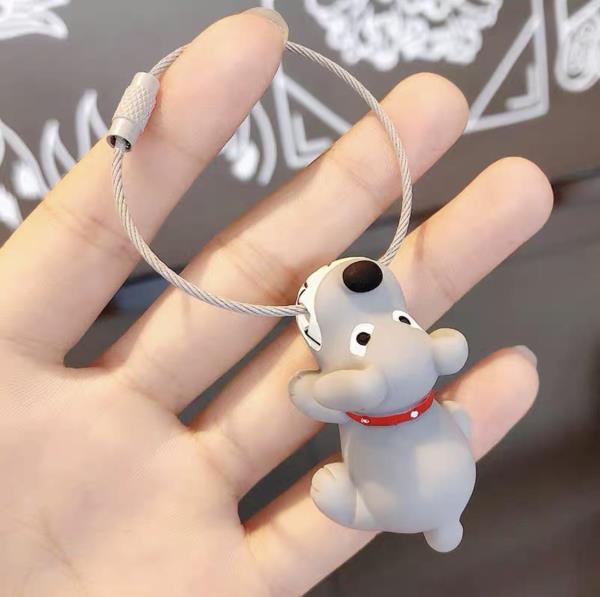 Cartoon Resin Animal Keyring