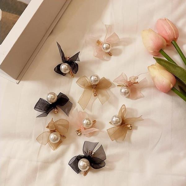 Pearl Lace Bow Hair Pin