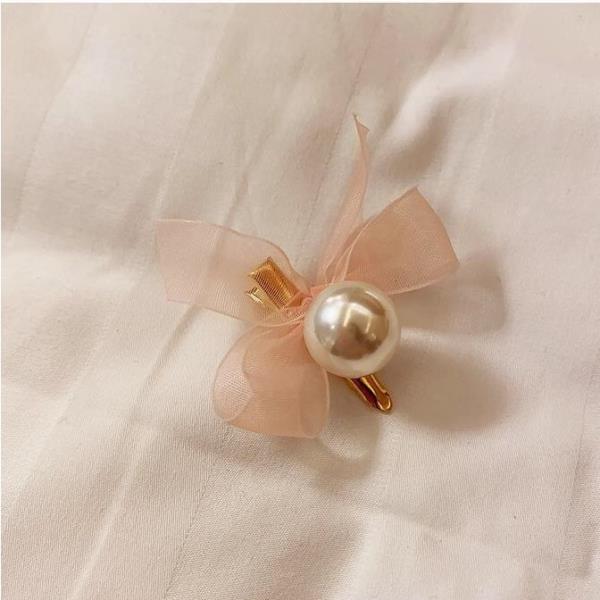 Pearl Lace Bow Hair Pin