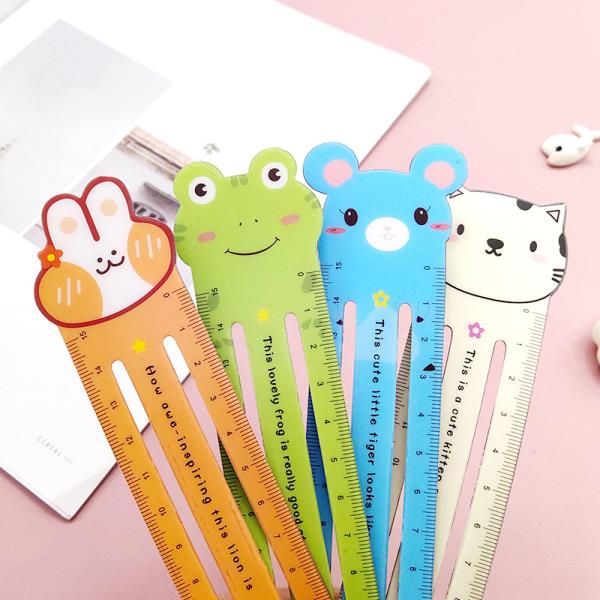 2 In 1 Cartoon Magnet Bookmark Ruler