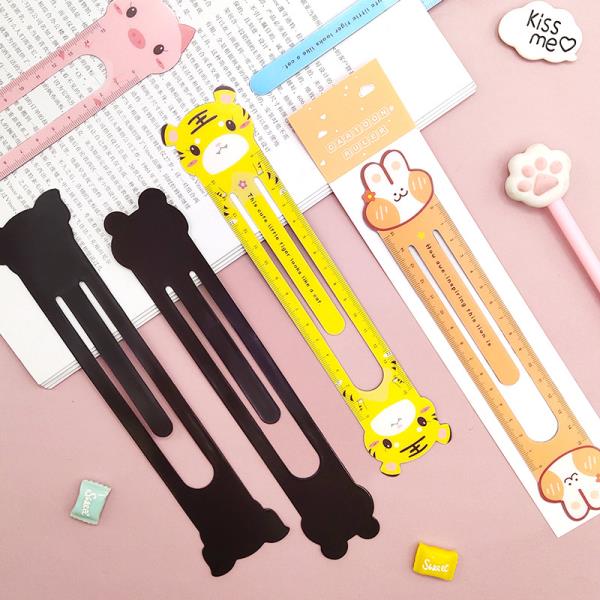 2 In 1 Cartoon Magnet Bookmark Ruler