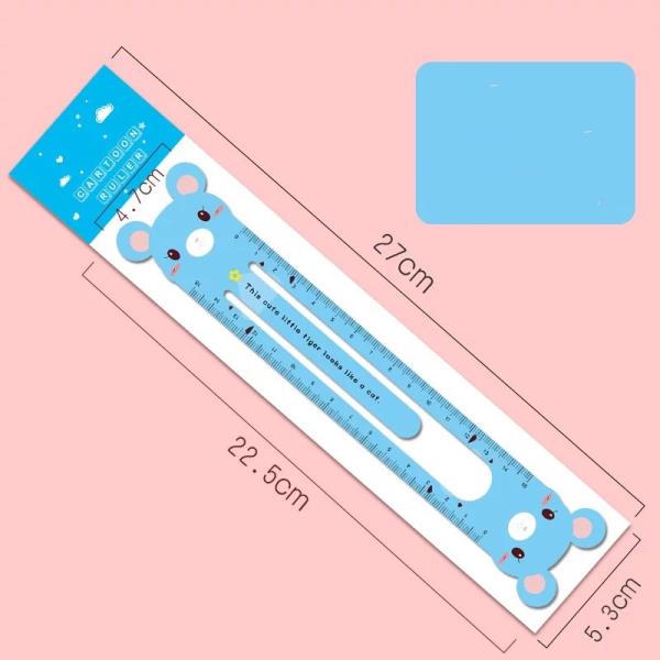 2 In 1 Cartoon Magnet Bookmark Ruler