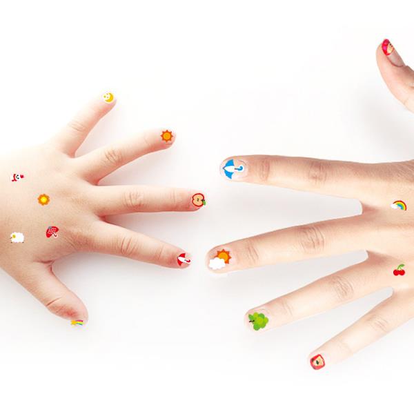 Kids Waterproof Nail Decal Transfer Stickers