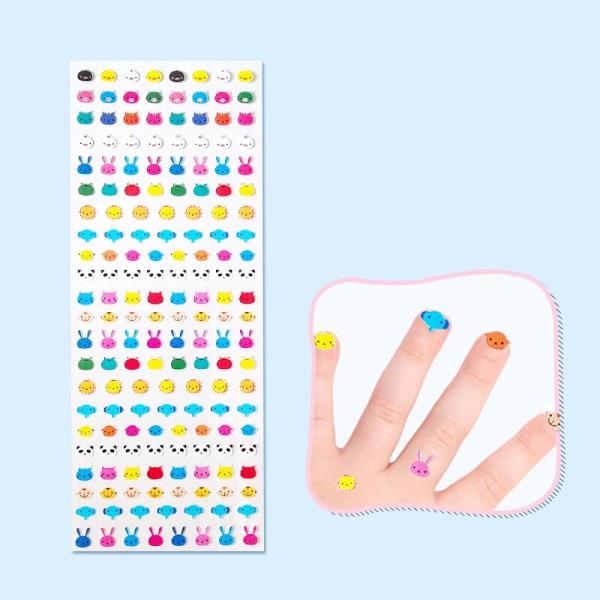 Kids Waterproof Nail Decal Transfer Stickers