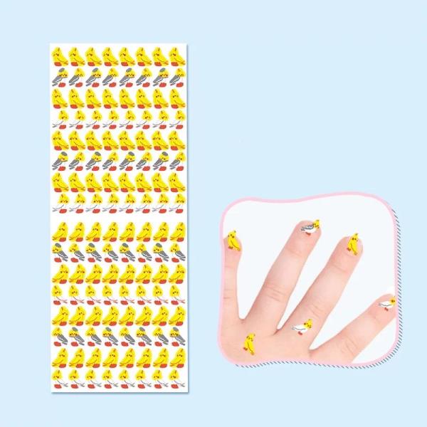 Kids Waterproof Nail Decal Transfer Stickers