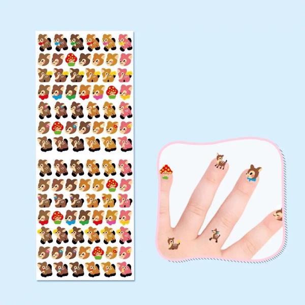 Kids Waterproof Nail Decal Transfer Stickers