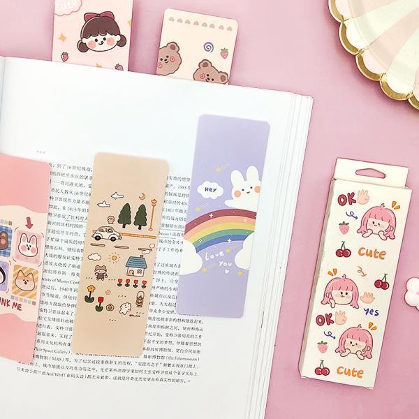 Cartoon Patterned Kids Bookmarks