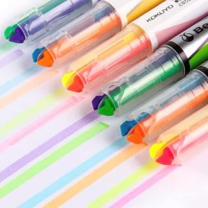 Kokuyo Beetle Tip Double Colour Highlight Marker