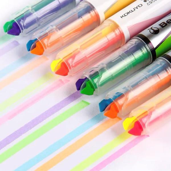 Kokuyo Beetle Tip Double Colour Highlight Marker