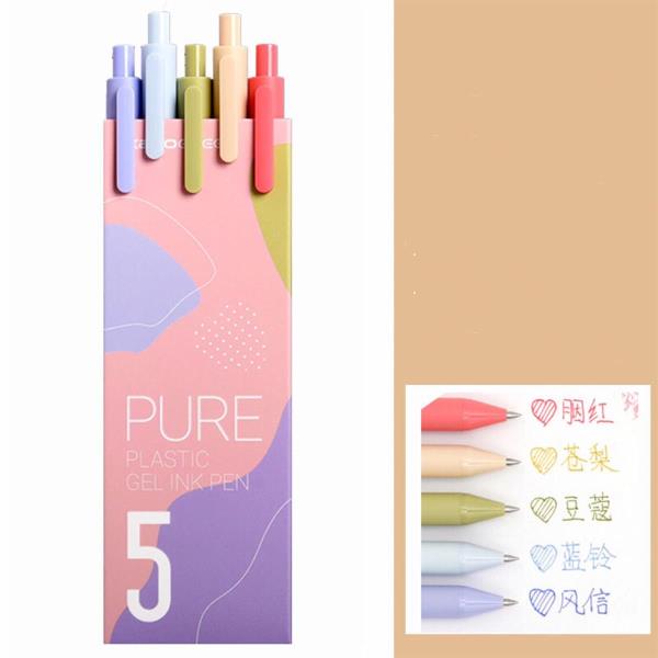 5 Pure Ink Highlight Colour Pens