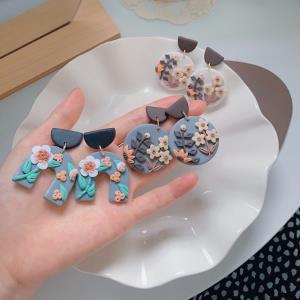 Creative Artboard Painting Brush Earrings