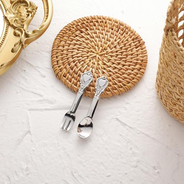 2 Creative Spoon Fork Hair Pins