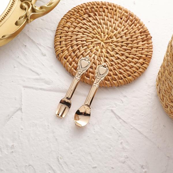 2 Creative Spoon Fork Hair Pins