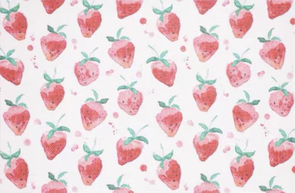 Colourful Strawberry PVC Placemat