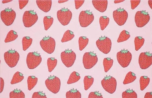 Colourful Strawberry PVC Placemat