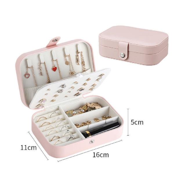 Double Layer Leather Novelty Storage Box