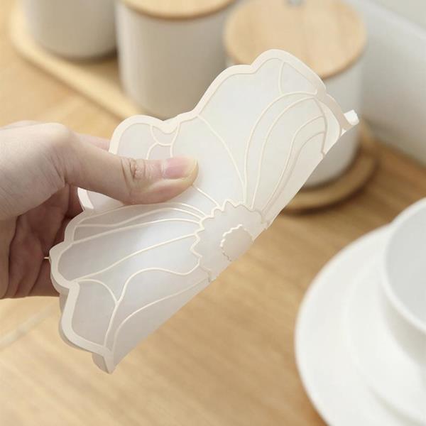 Thick Flower Silicone Drinking Cup Coaster