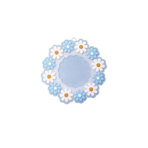 Daisy Flower Silicone Coaster Small Cup Mat