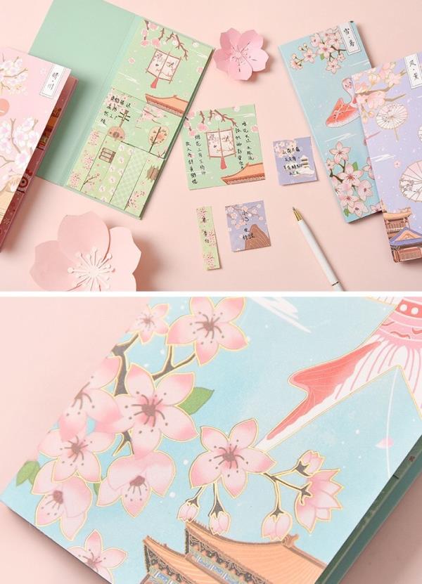 Retro Chinese Style Sticky Notes