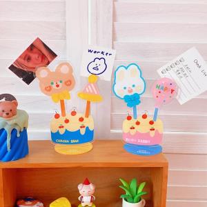 Cartoon Dessert Acrylic Note Photo Stand