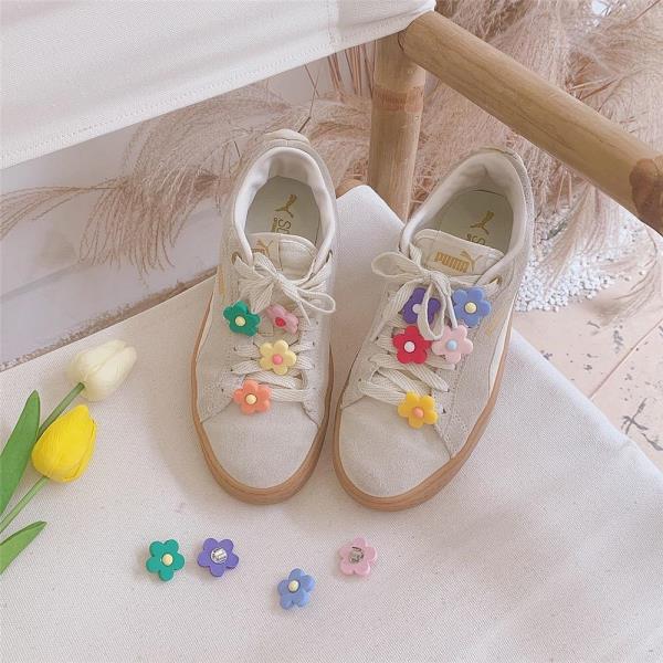 Cartoon Flower Shoe Lace Clips Decoration