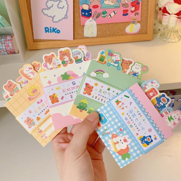 Cartoon Bear Sticky Notes