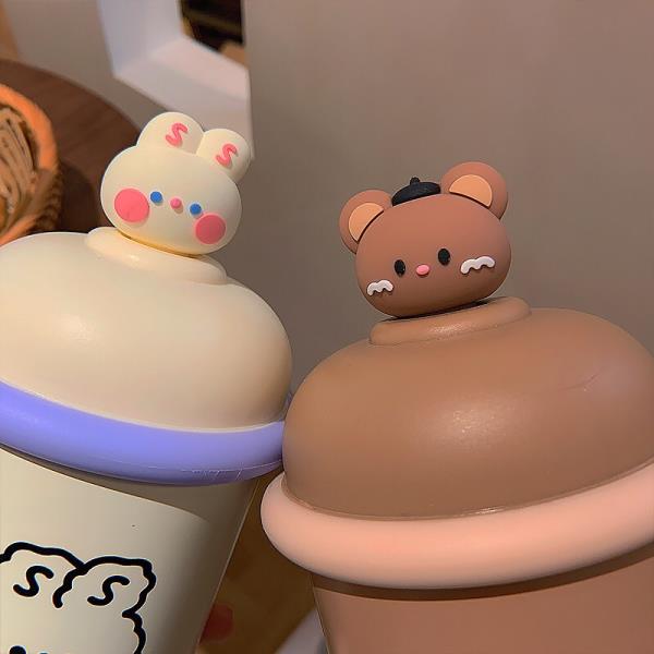 3D Cartoon Animal Insulated Vacuum Bottle