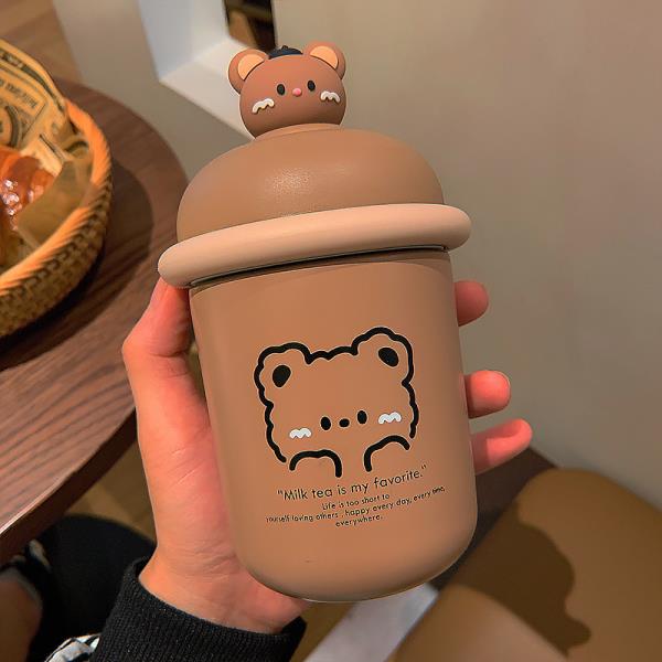 3D Cartoon Animal Insulated Vacuum Bottle