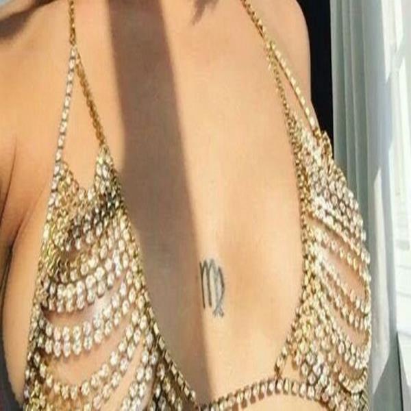 Crystal Chest Bra Body Chain