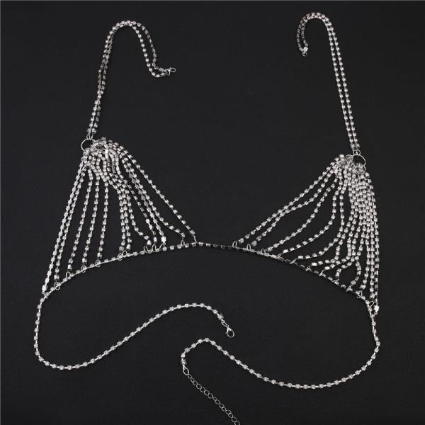 Crystal Chest Bra Body Chain