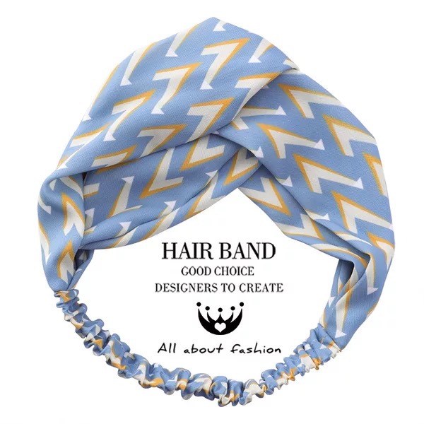 Elastic Twist Wave Arrow Knot Headband