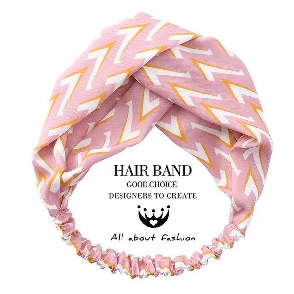 Elastic Twist Wave Arrow Knot Headband