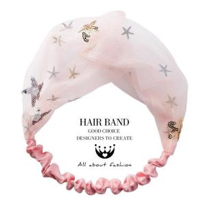 Fairy Shining Chiffon Twist Knot Headband