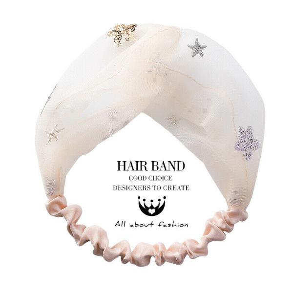 Fairy Shining Chiffon Twist Knot Headband